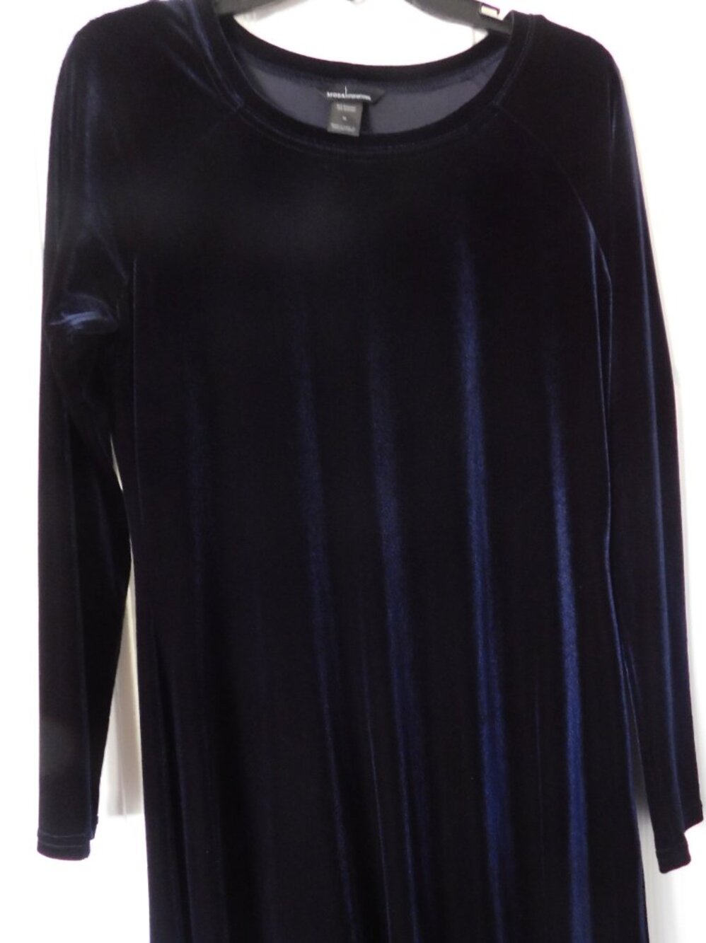 Vintage Moda Int'l A line Velvet Dress